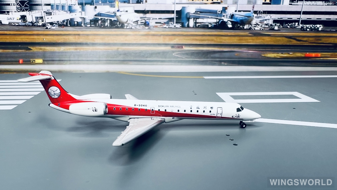 Golden Wings 1:400 GWB3040 Sichuan Airlines 四川航空 Embraer ERJ-145 B-3040