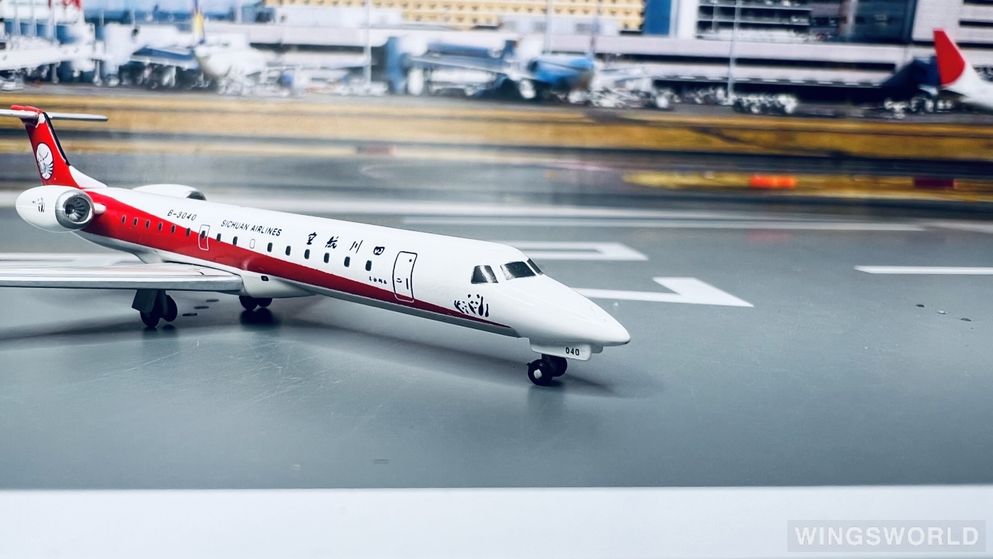 wings 1:400 gwb3040 sichuan airlines 四川航空 embraer erj-145 b