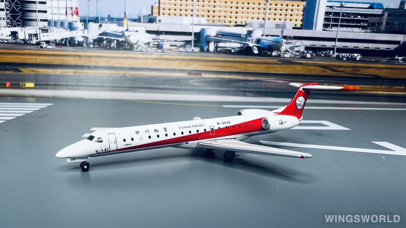 Golden Wings 1:400 GWB3040 Sichuan Airlines 四川航空 Embraer ERJ-145 B-3040