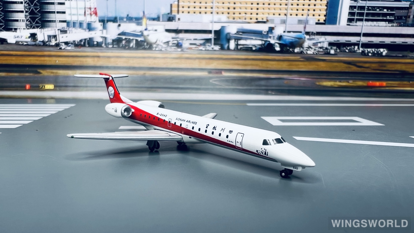 Golden Wings 1:400 GWB3040 Sichuan Airlines 四川航空 Embraer ERJ-145 B-3040