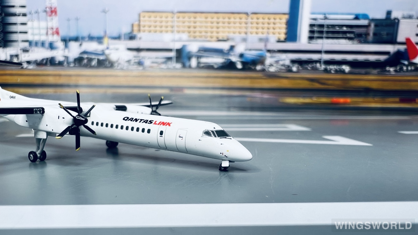 Geminijets 1:400 GJQFA734 QantasLink 澳洲连线航空 Bombardier Dash 8-400 VH-QOA