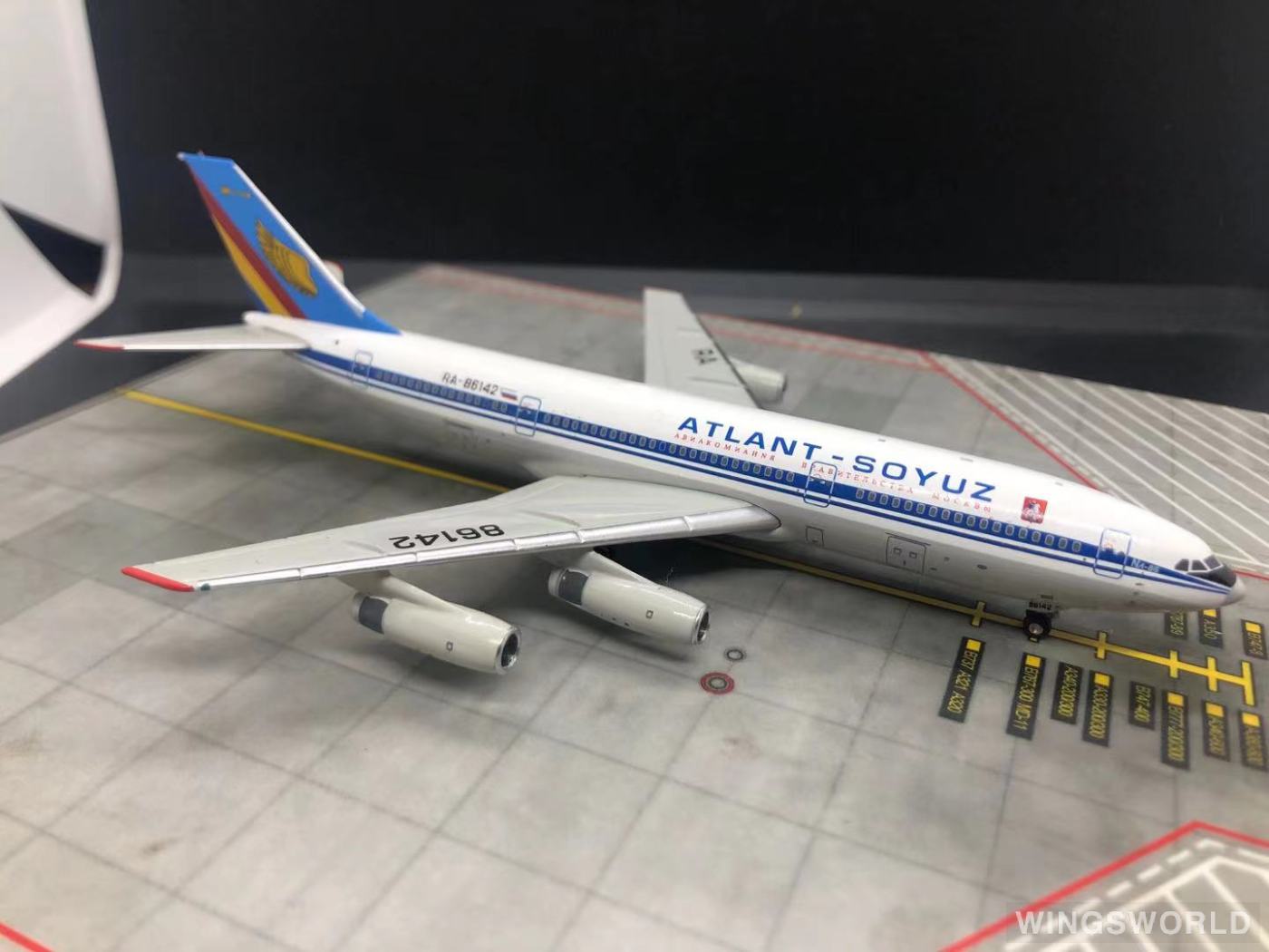 JC Wings 1:400 JC4033 Atlant-Soyuz Airlines Ilyushin Il-86 RA-86142