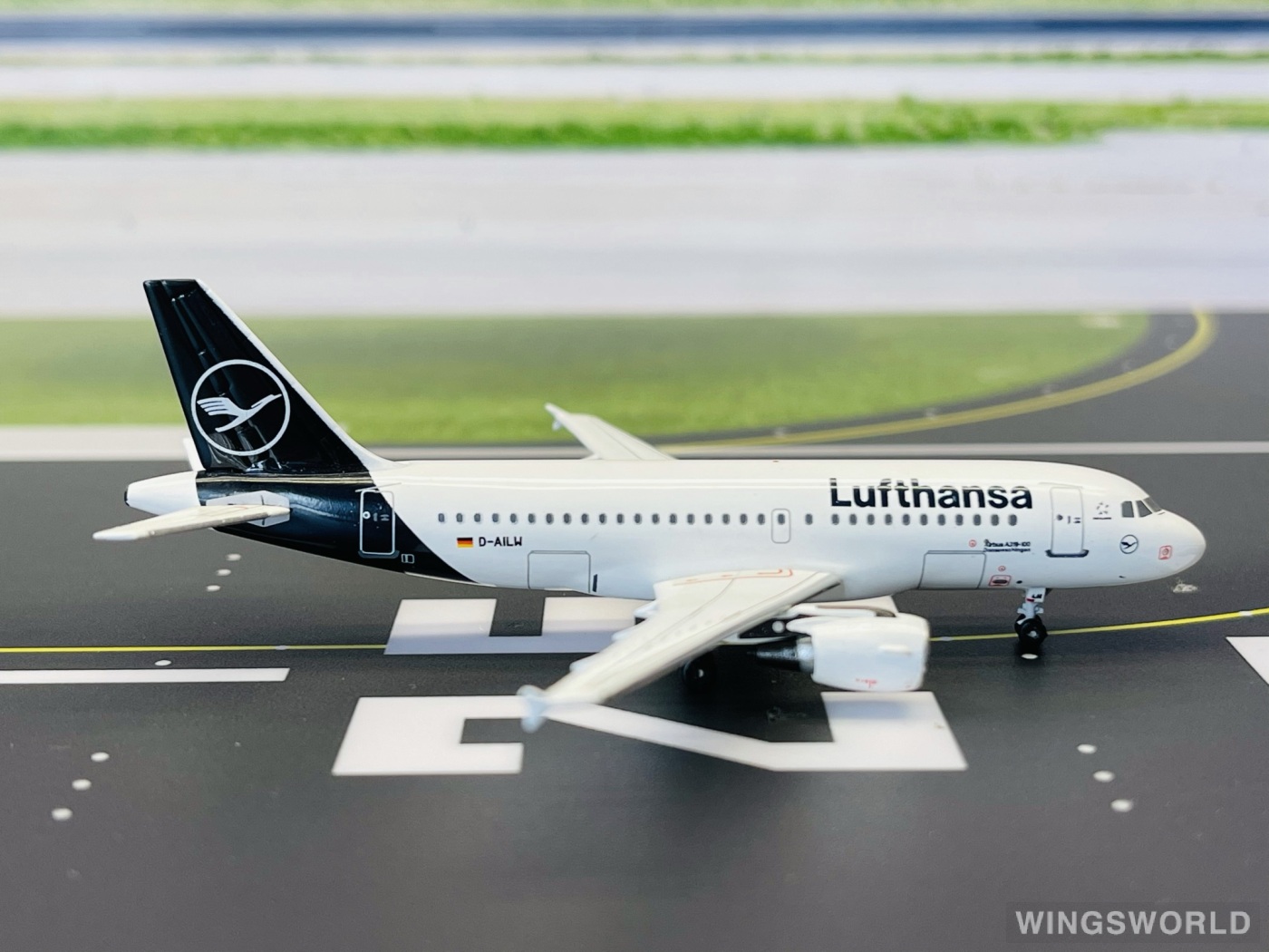 AeroClassics 1:400 AC419665 Lufthansa 汉莎航空 Airbus A319 D-AILW