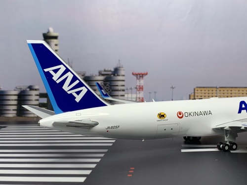 ANA 全日空 Boeing 767-300 JA605F Okinawa YAMATO Group 冲绳ヤマト運輸 JF-767-3-004 JFOX 1:200