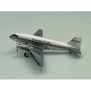 CP Air 加拿大太平洋航空 Douglas DC-3 CF-CUC  ACCFCUC AeroClassics 1:400