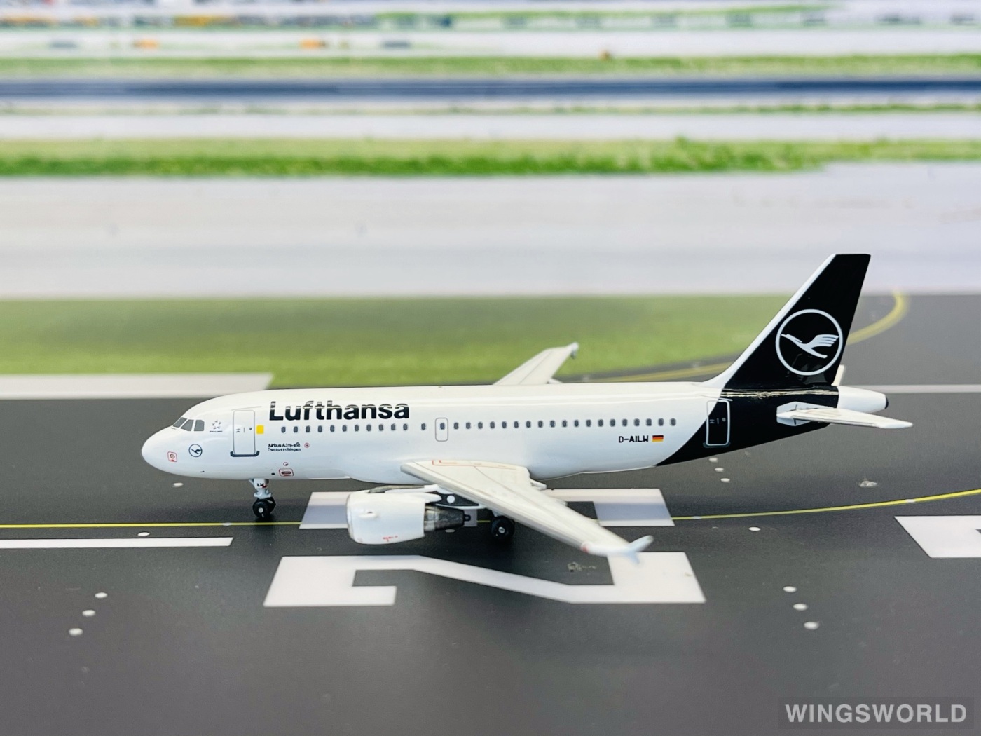 AeroClassics 1:400 AC419665 Lufthansa 汉莎航空 Airbus A319 D-AILW