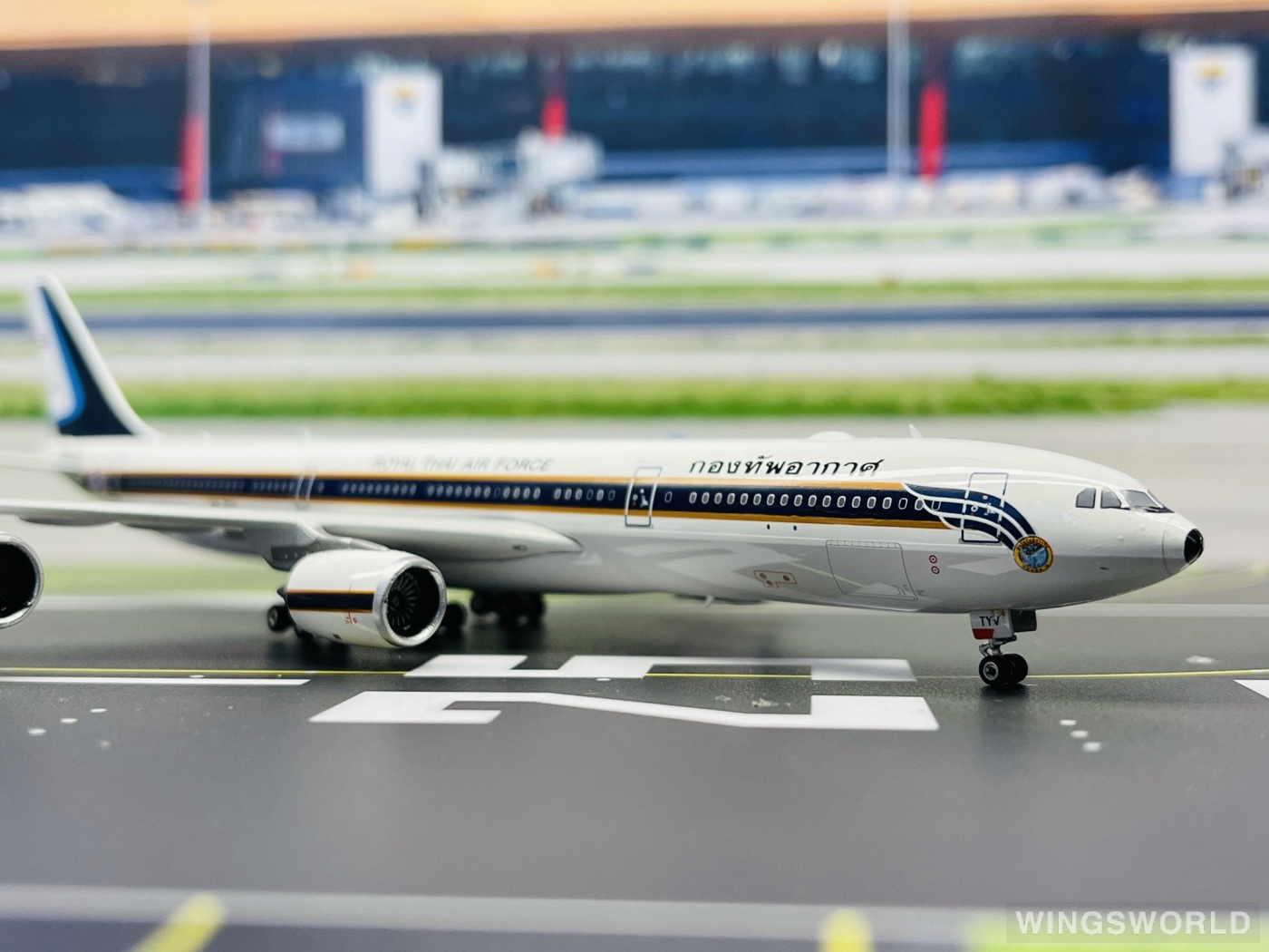 Phoenix 1:400 PH11392 RTAF 泰国皇家空军 Airbus A340-500 HS-TYV