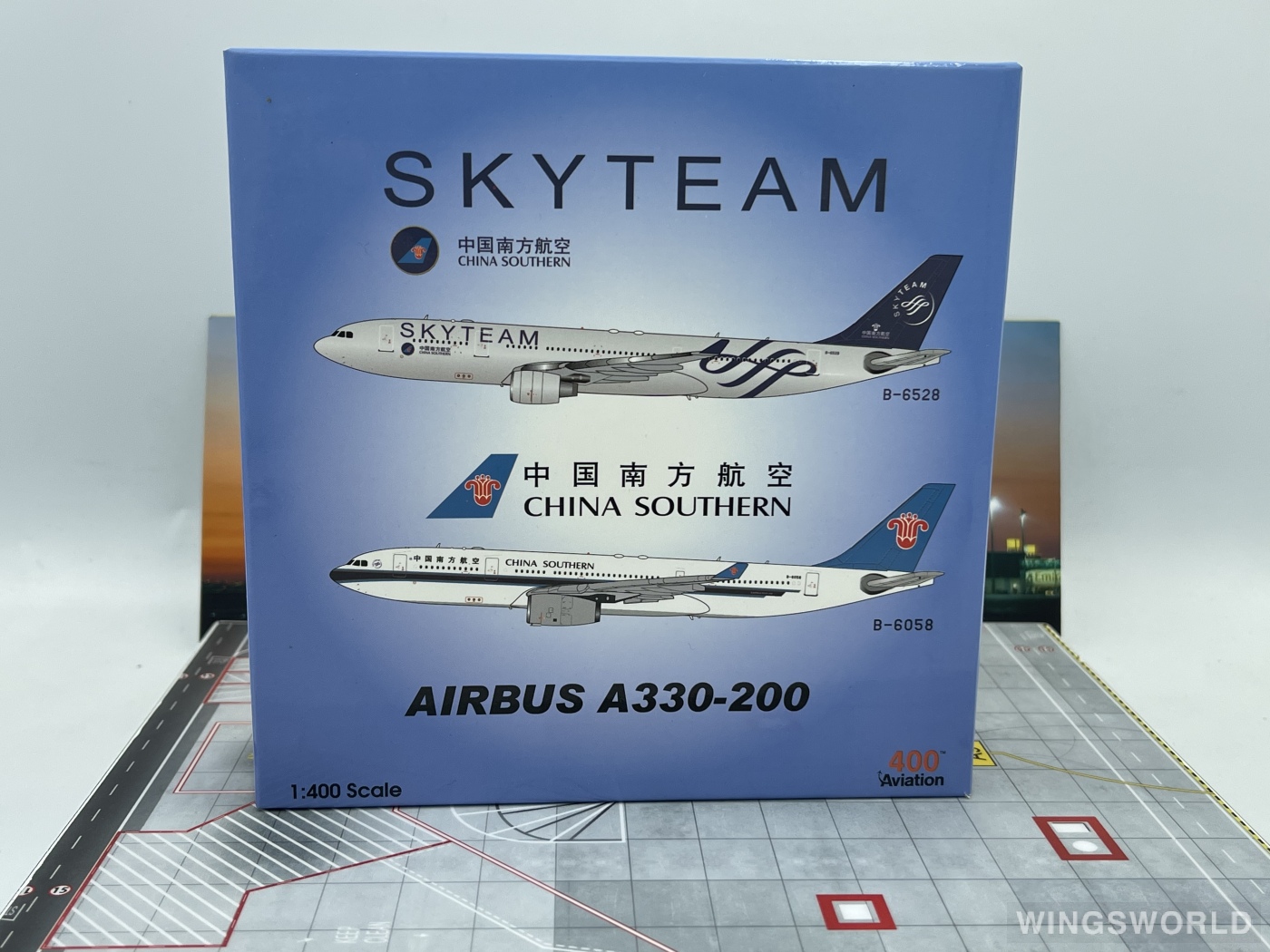 Aviation400 1:400 AV4077 China Southern 中国南方航空 Airbus A330-200 B-6528