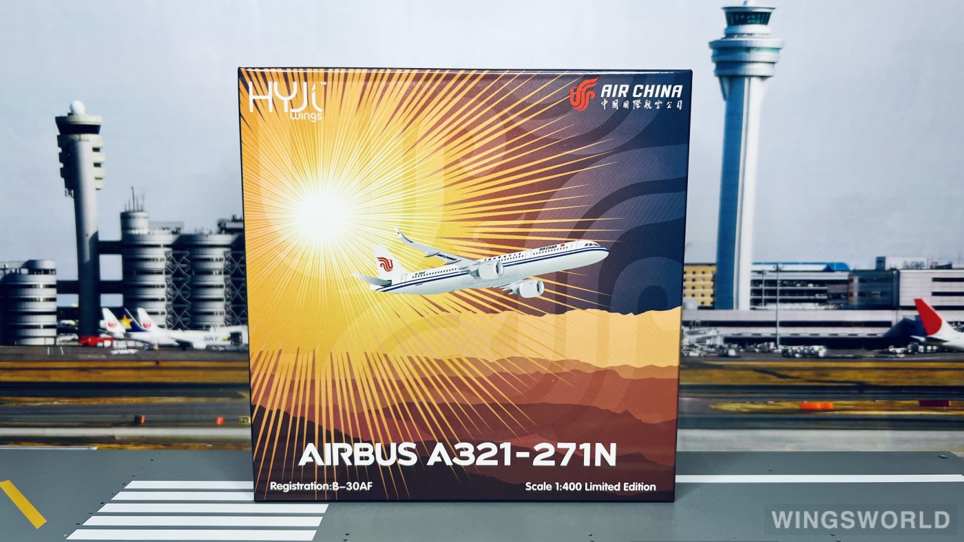 HYJLwings 1:400 HYJL81072 Air China 中国国际航空 Airbus A321neo B-30AF