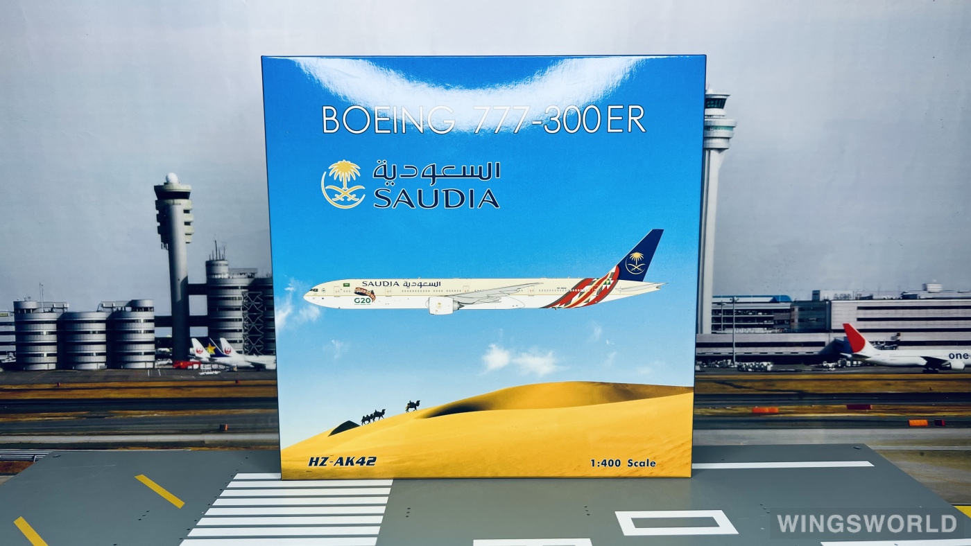 Phoenix 1:400 PH04404 Saudia 沙特阿拉伯航空 Boeing 777-300ER HZ-AK42