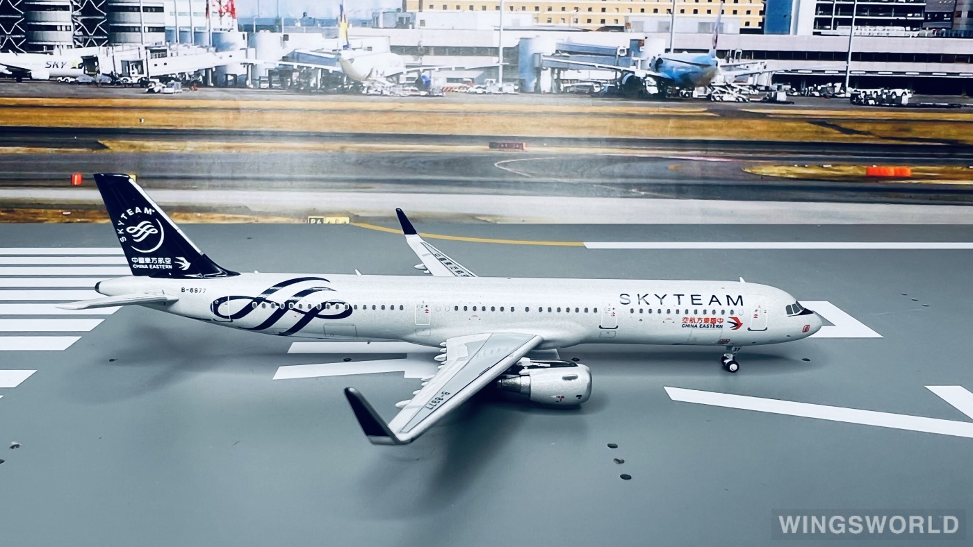 HYJLwings 1:400 HYJL81074 China Eastern 中国东方航空 Airbus A321 B-8977