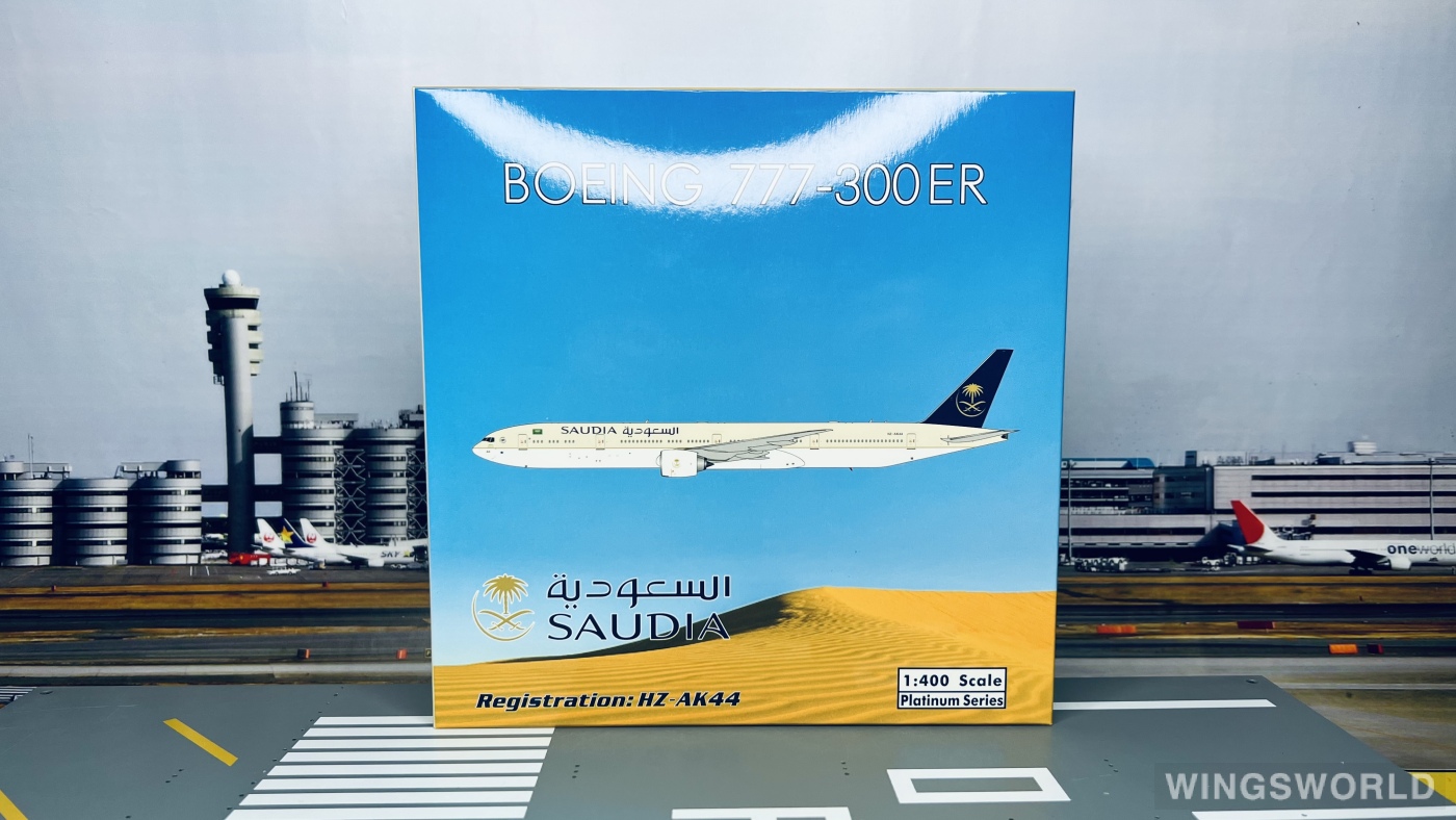 Phoenix 1:400 PH11696 Saudia 沙特阿拉伯航空 Boeing 777-300ER HZ-AK44