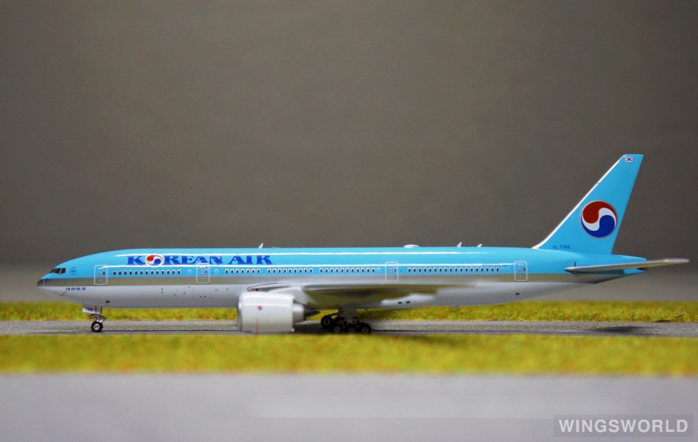 Phoenix 1:400 PH04406 Korean Air 大韩航空 Boeing 777-200 HL7766