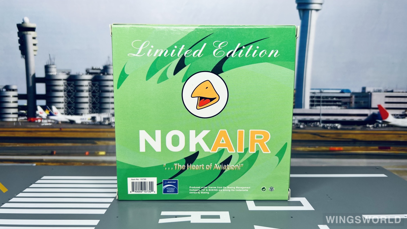 Phoenix 1:400 PH10730 Nok Air 皇雀航空 Boeing 737-800 HS-DBG
