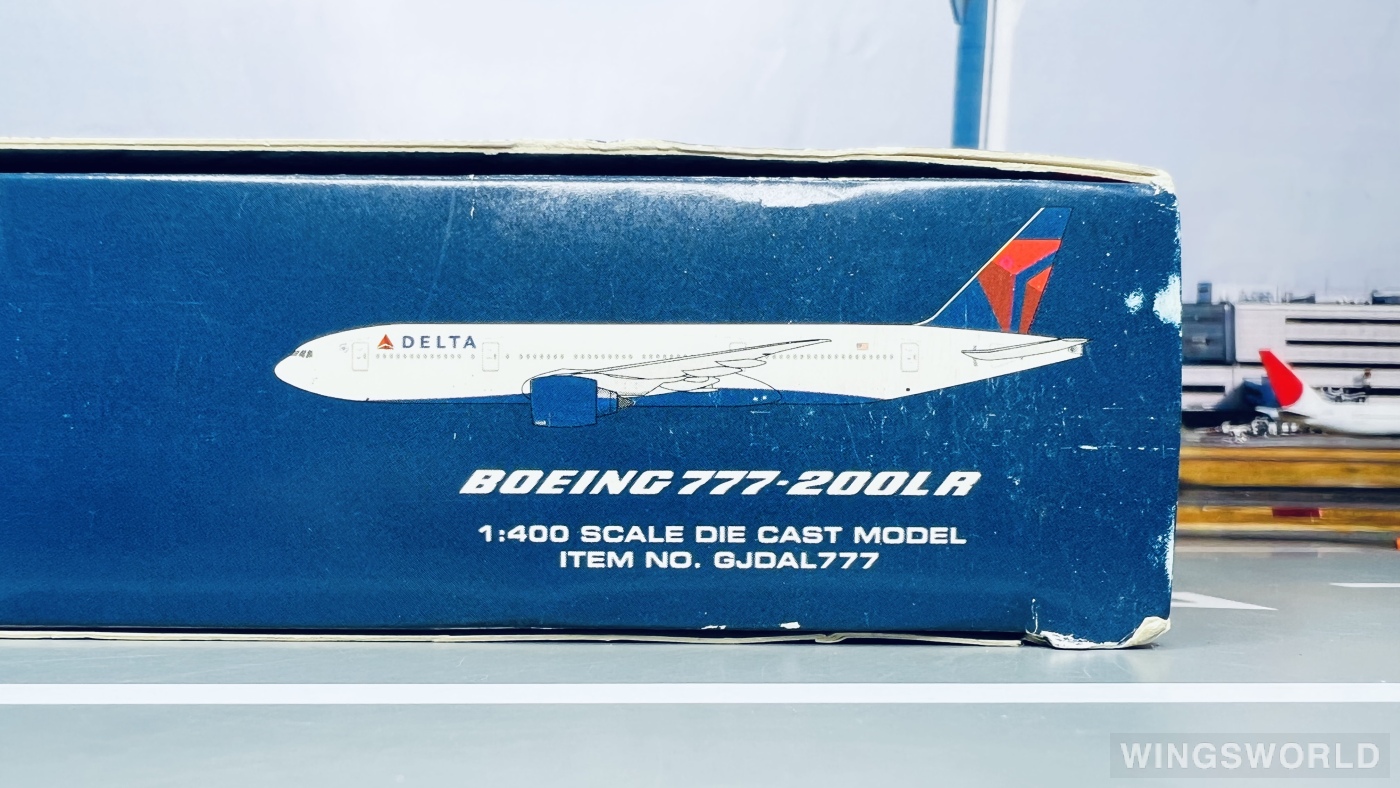 Geminijets 1:400 GJDAL777 Delta Air Lines 达美航空 Boeing 777-200 N701DN