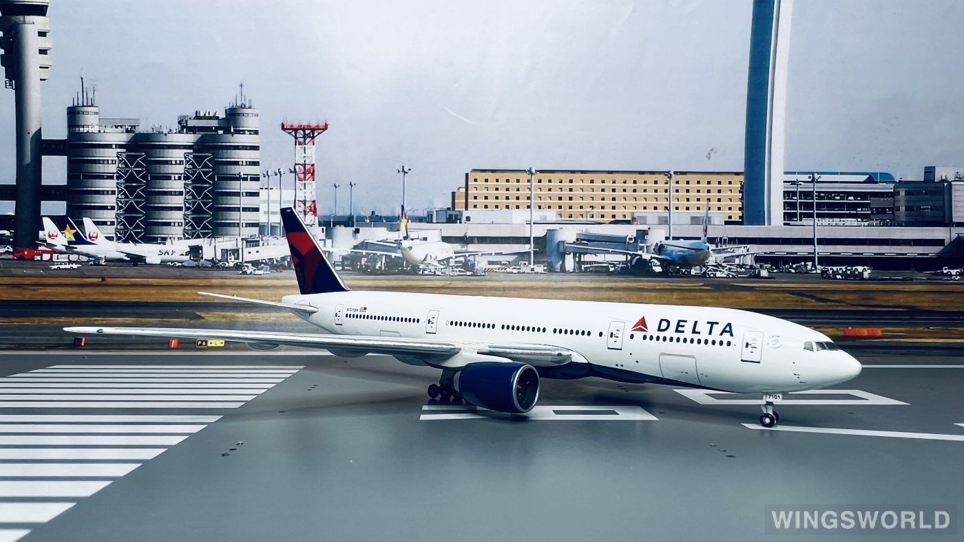 Geminijets 1:400 GJDAL777 Delta Air Lines 达美航空 Boeing 777-200 N701DN