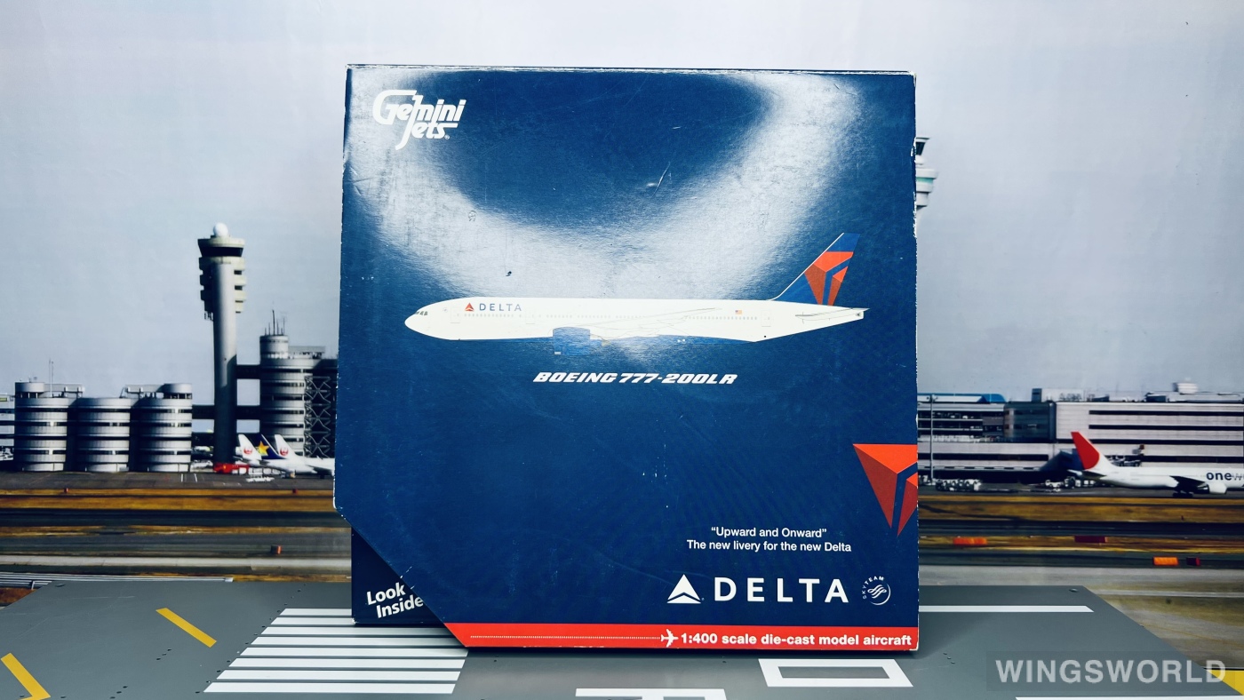 Geminijets 1:400 GJDAL777 Delta Air Lines 达美航空 Boeing 777-200 N701DN