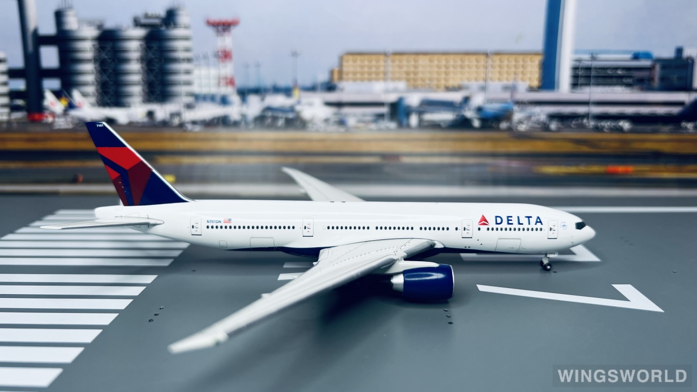 Geminijets 1:400 GJDAL777 Delta Air Lines 达美航空 Boeing 777-200 N701DN