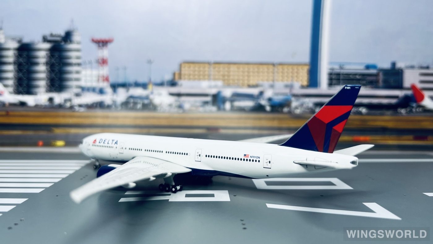 Geminijets 1:400 GJDAL777 Delta Air Lines 达美航空 Boeing 777-200 N701DN