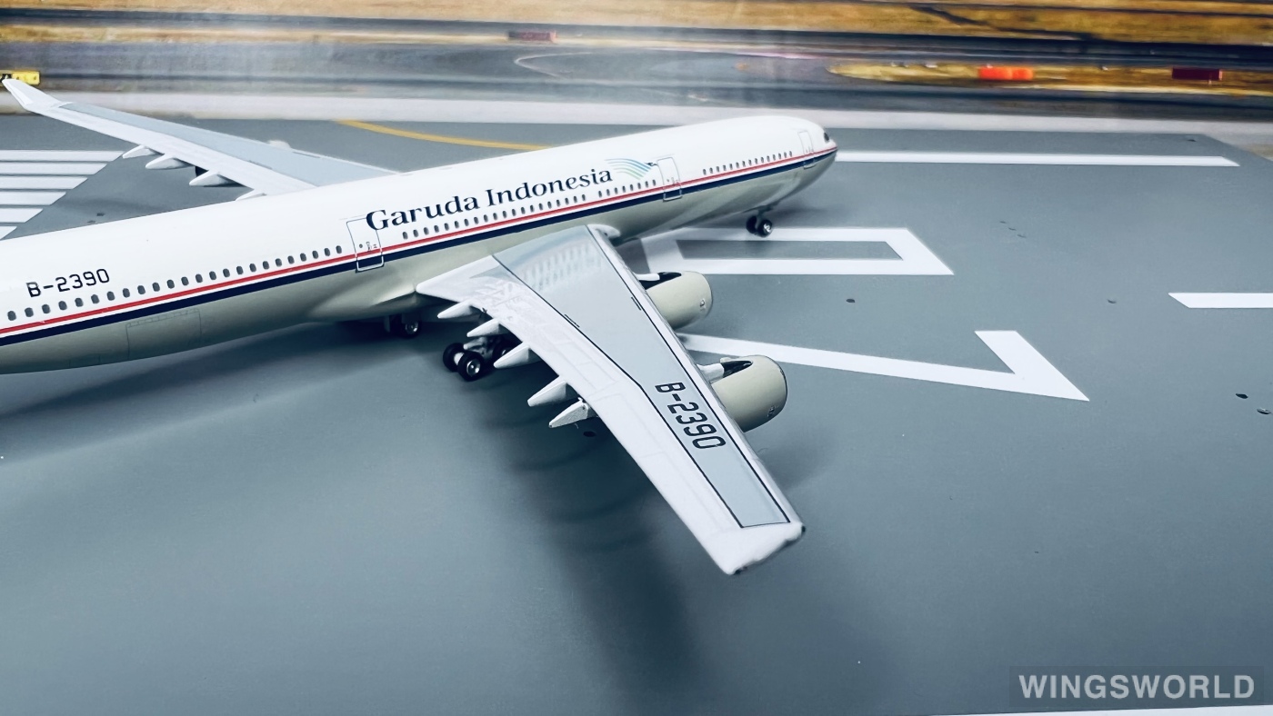 AeroClassics 1:400 AC4B2390 Garuda Indonesia 印度尼西亚鹰航 Airbus A340-300 B-2390