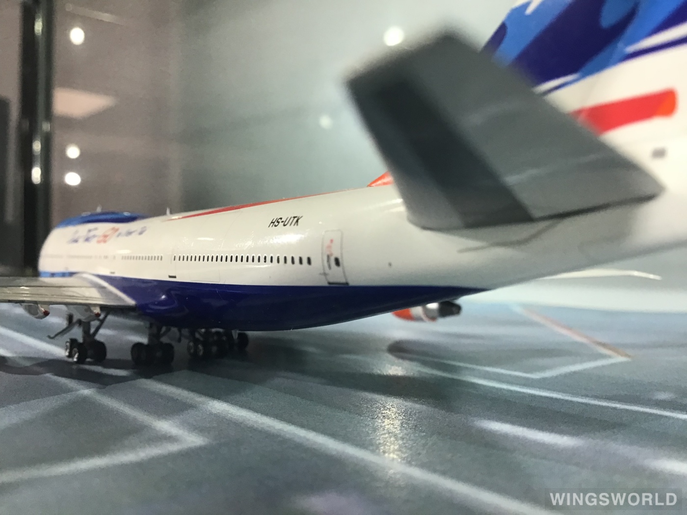 Phoenix 1:400 PH10886 Orient Thai 泰国东方航空 Boeing 747-300 HS-UTK