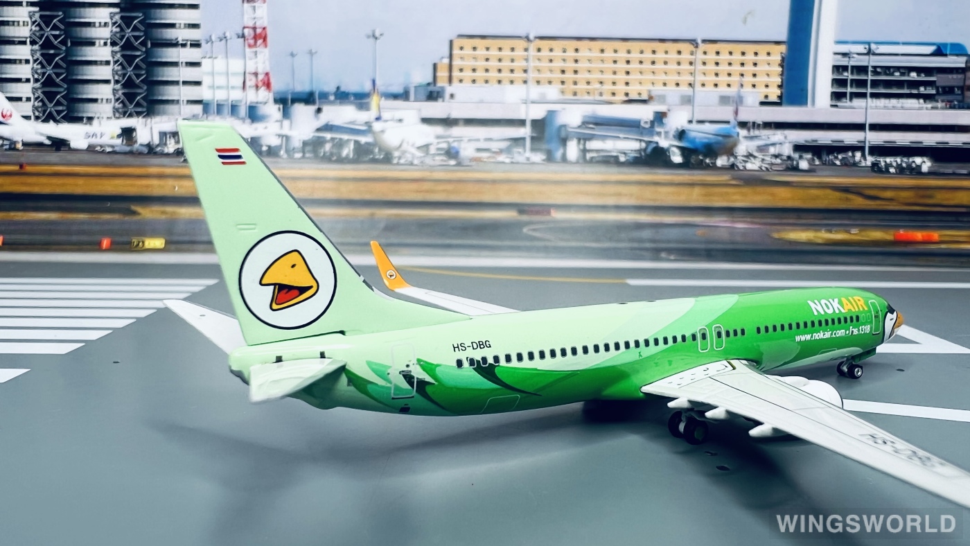 Phoenix 1:400 PH10730 Nok Air 皇雀航空 Boeing 737-800 HS-DBG