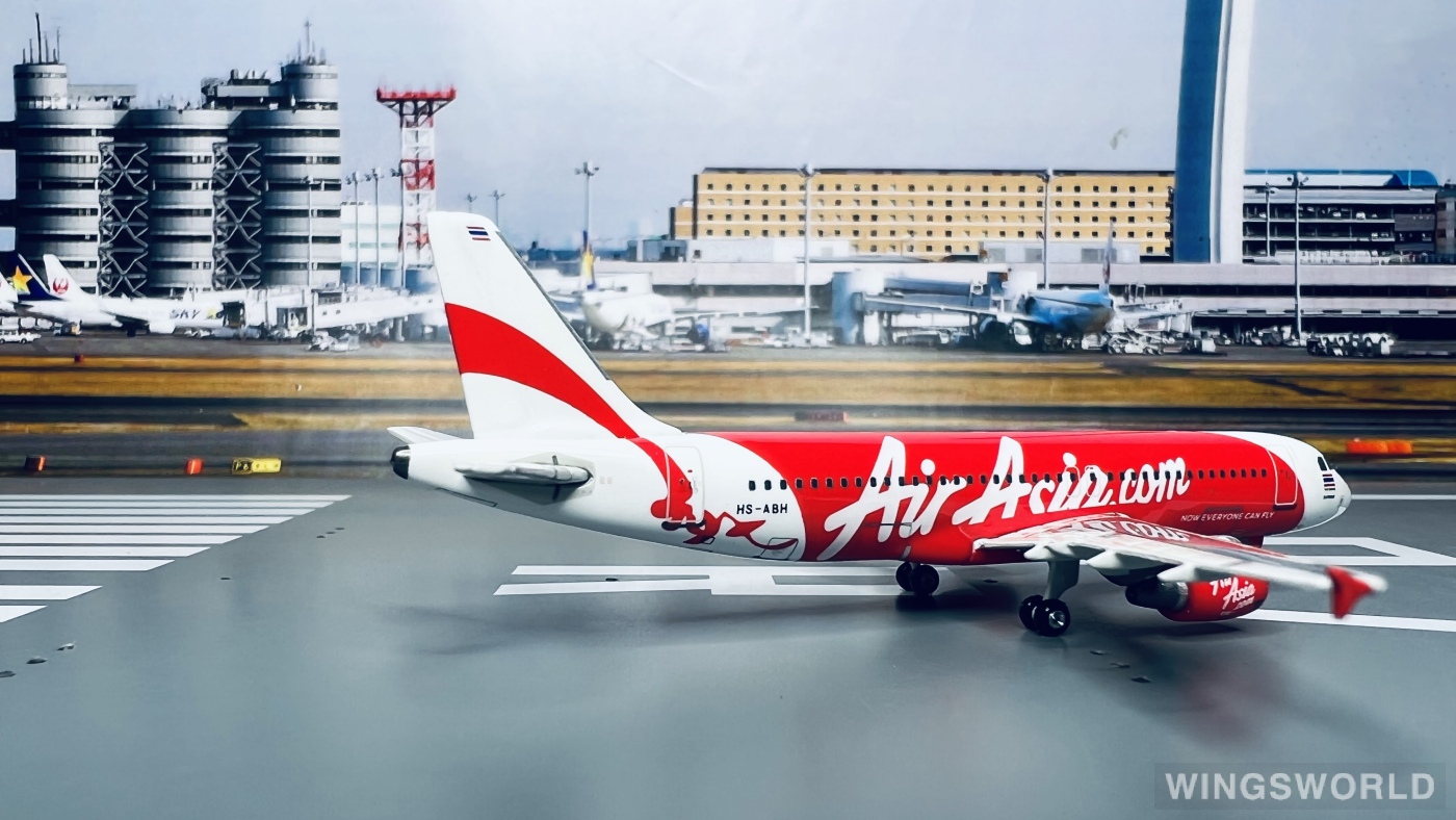 Phoenix 1:400 PH10609 AirAsia 亚洲航空 Airbus A320 HS-ABH