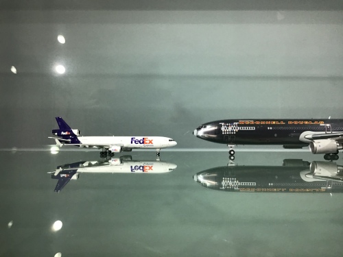 航空機・ヘリコプター JC Wings 1:200 MD-11 N111MD Highly detailed JC Wings Die cast model House Polished