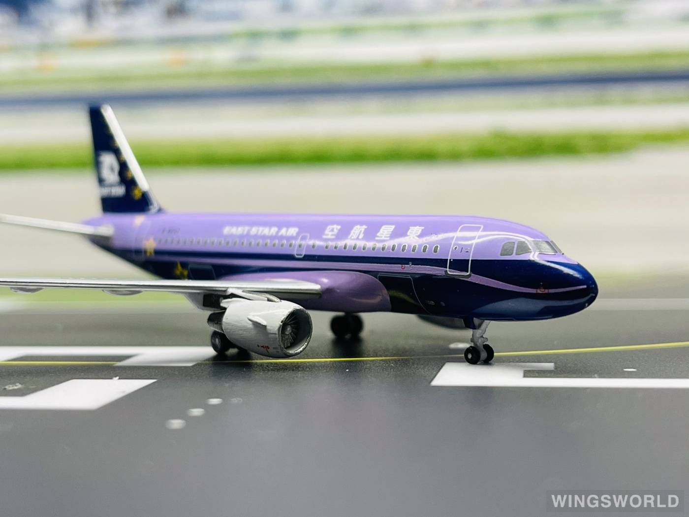 AeroClassics 1:400 Airbus A319 East Star Airlines 东星航空 ACB6230 B-6230 的 ...