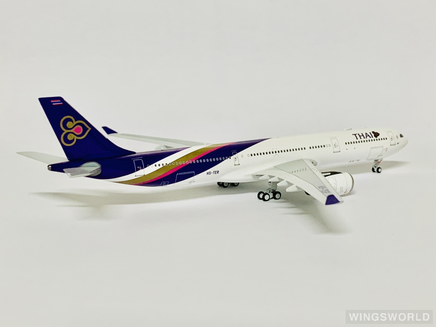 NGmodels 1:400 NG62002 Thai Airways 泰国国际航空 Airbus A330-300 HS-TER