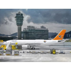 South African Airways 南非航空 Airbus A300B4/B2 ZS-SDG 老涂装 ACZSSDGB AeroClassics 1:400