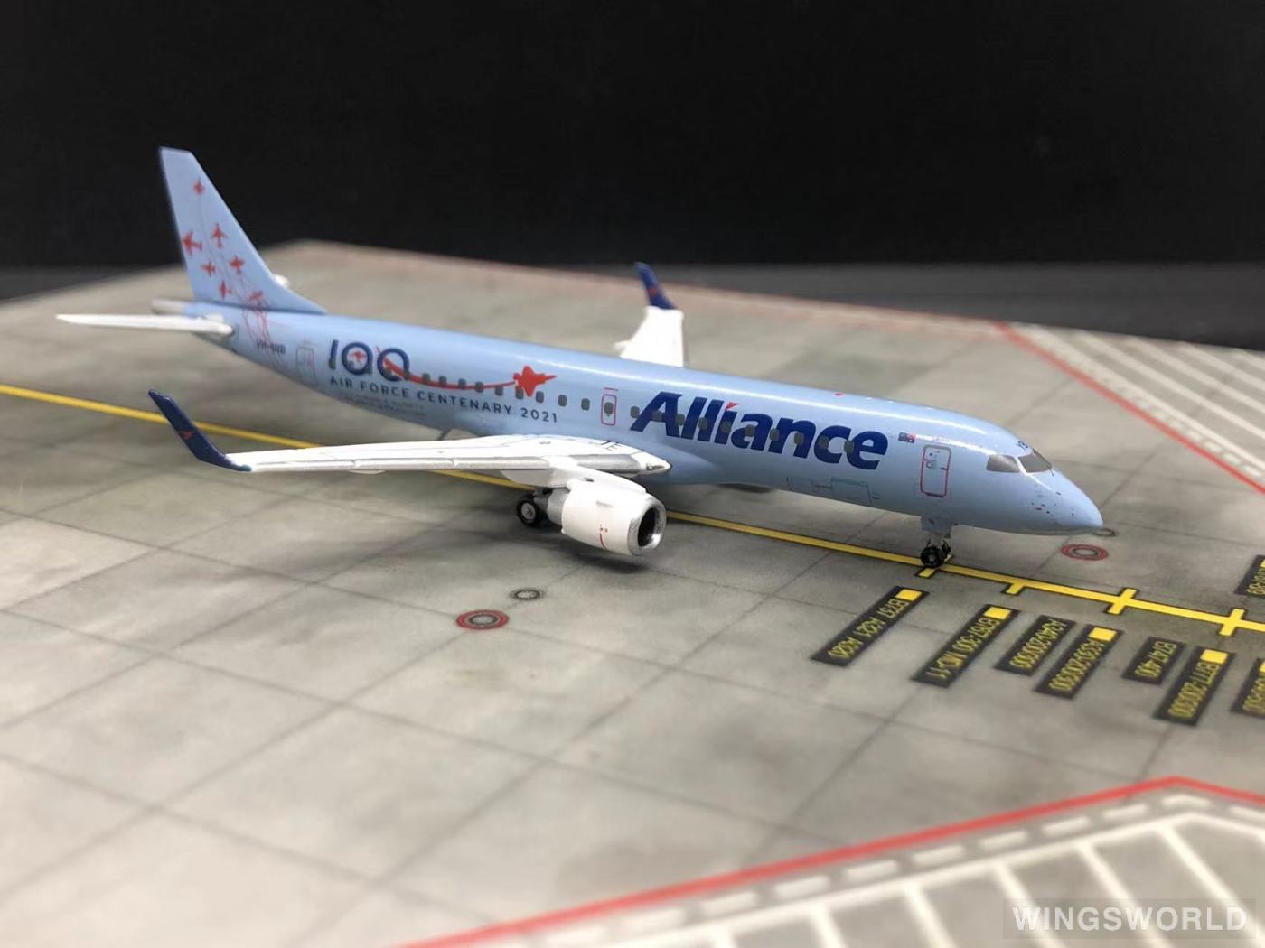 Geminijets 1:400 GJUTY2000 Alliance Airlines Embraer ERJ-190 VH-UYB