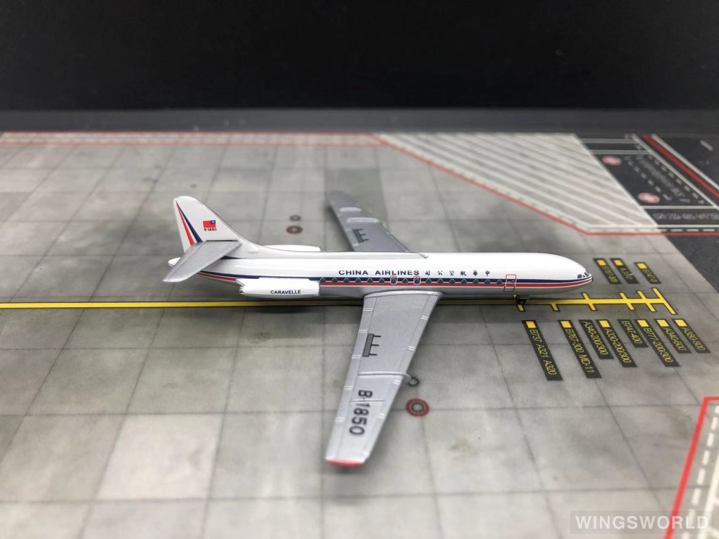 AeroClassics 1:400 AC18006 China Airlines 中华航空 Sud Aviation SE 210 B-1850