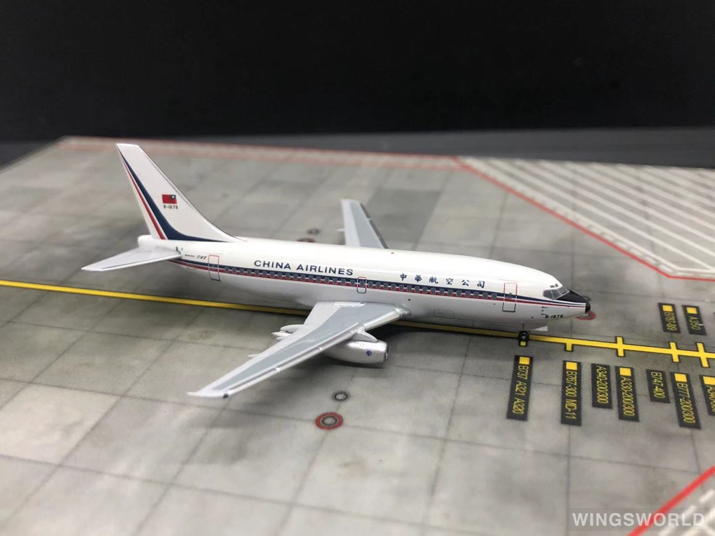 AeroClassics 1:400 AC4B1878 China Airlines 中华航空 Boeing 737-200 B-1878