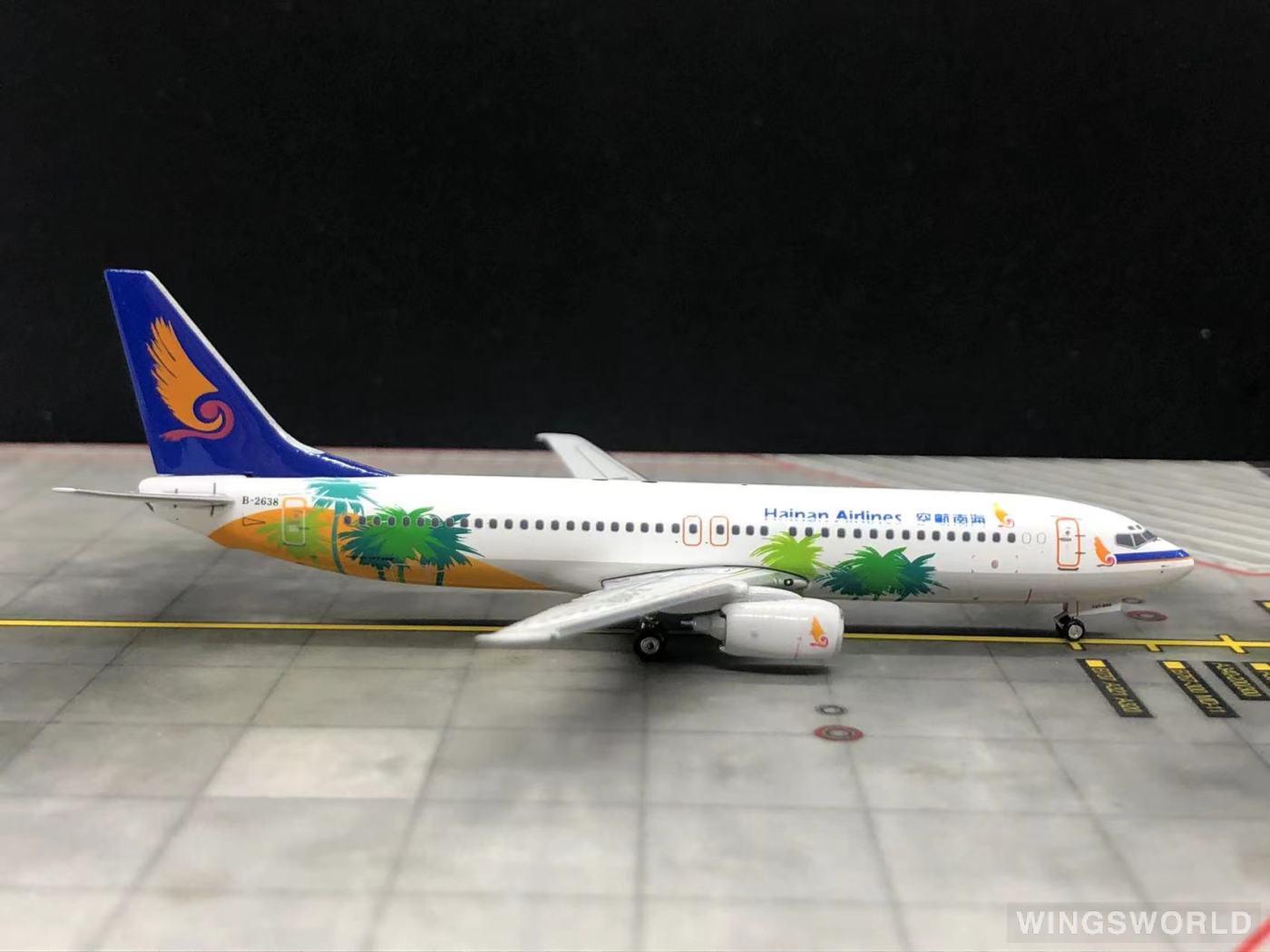 Phoenix 1:400 PH10768 Hainan Airlines 海南航空 Boeing 737-800 B-2638