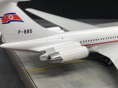 Herpa 1:200 Ilyushin Il-62 Air Koryo 朝鲜高丽航空571128 P-885 图片