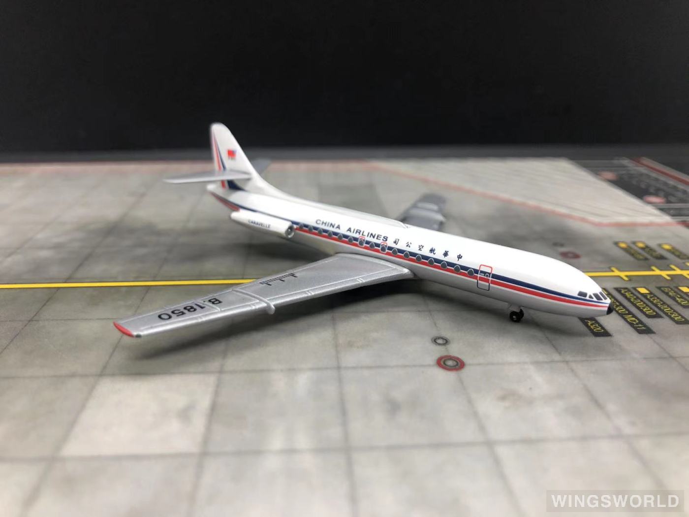 AeroClassics 1:400 AC18006 China Airlines 中华航空 Sud Aviation SE 210 B-1850