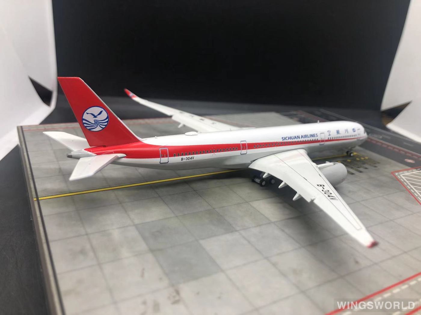 JC Wings 1:400 XX4044A Sichuan Airlines 四川航空 Airbus A350-900 B-304U