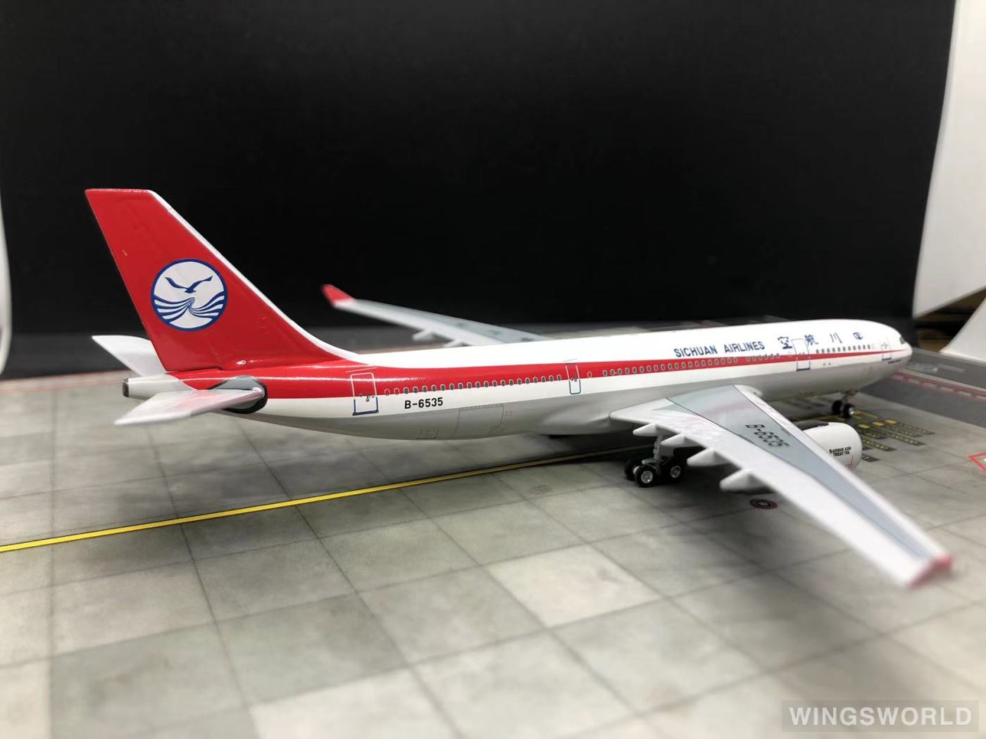 AeroClassics 1:400 AC4B6535 Sichuan Airlines 四川航空 Airbus A330-200 B-6535
