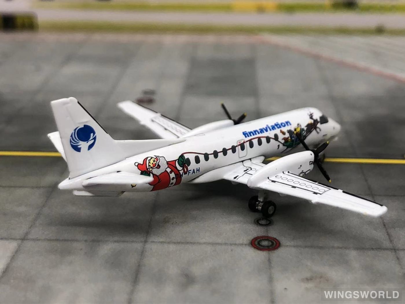 JC Wings 1:400 JC4170 Finnair 芬兰航空 Saab 340 OH-FAH