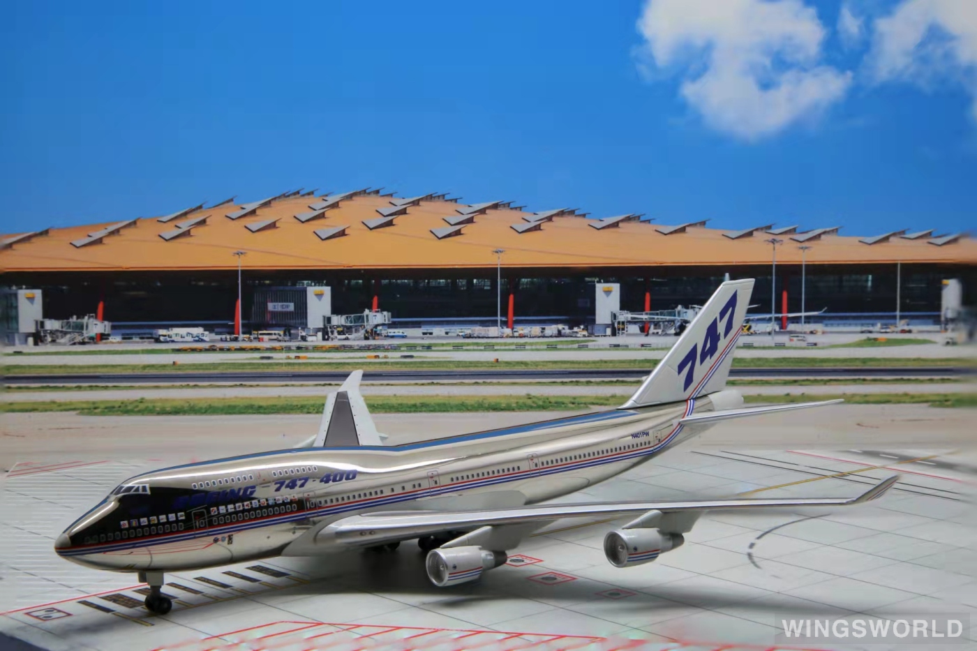 Jet-X 1:400 JX103 Boeing 波音公司 Boeing 747-400 N401PW