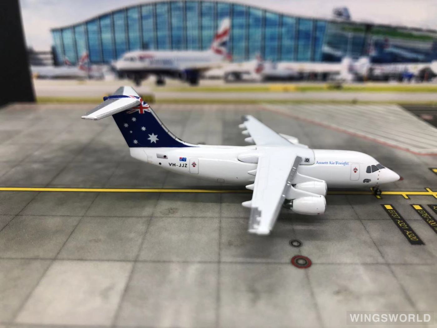 Jet-X 1:400 JX337 Ansett 澳洲安捷航空 BAe 146 VH-JJZ