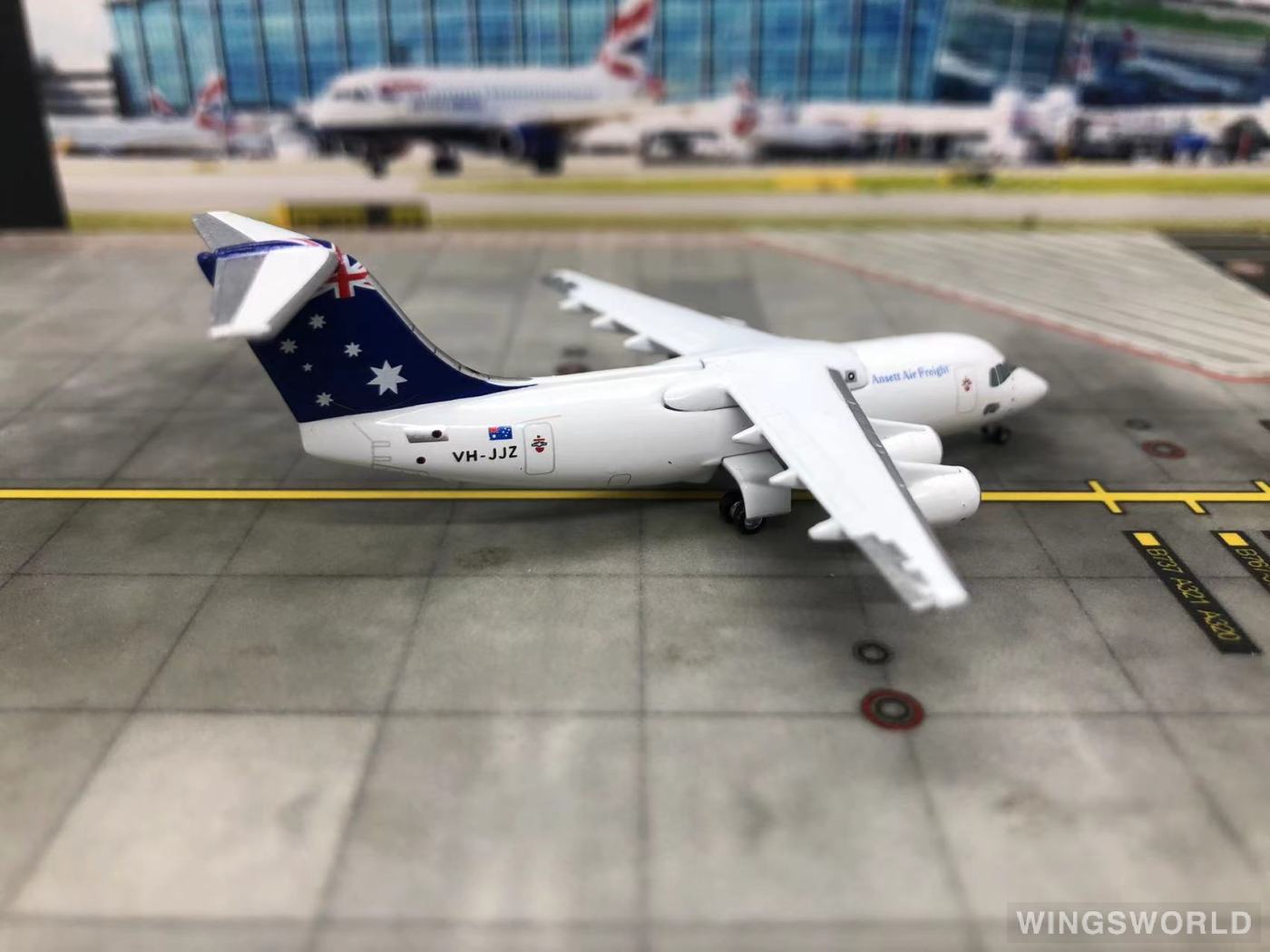 Jet-X 1:400 JX337 Ansett 澳洲安捷航空 BAe 146 VH-JJZ