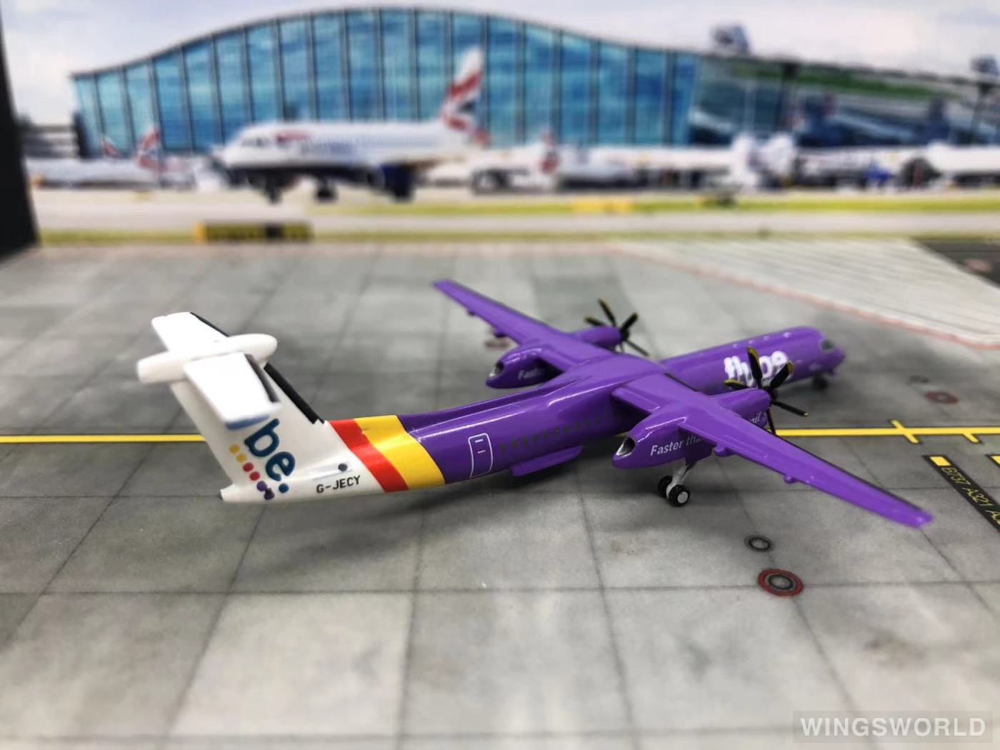 Geminijets 1:400 GJBEE1443 Flybe 弗莱比航空 Bombardier Dash 8-400 G-JECY