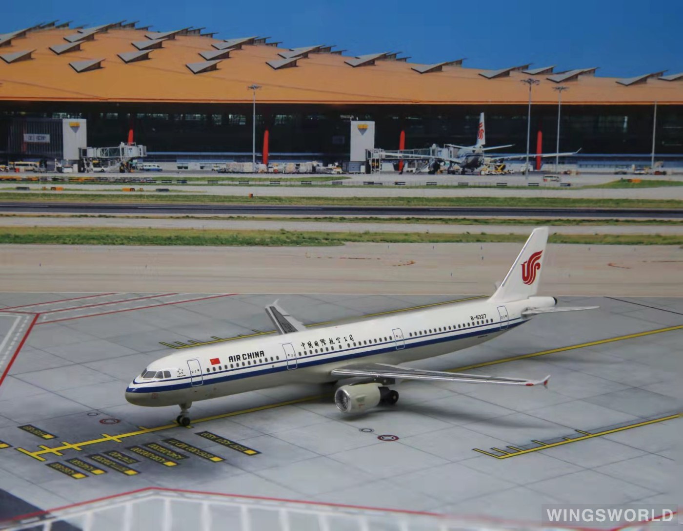 AeroClassics 1:400 ACB6327 Air China 中国国际航空 Airbus A321 B-6327