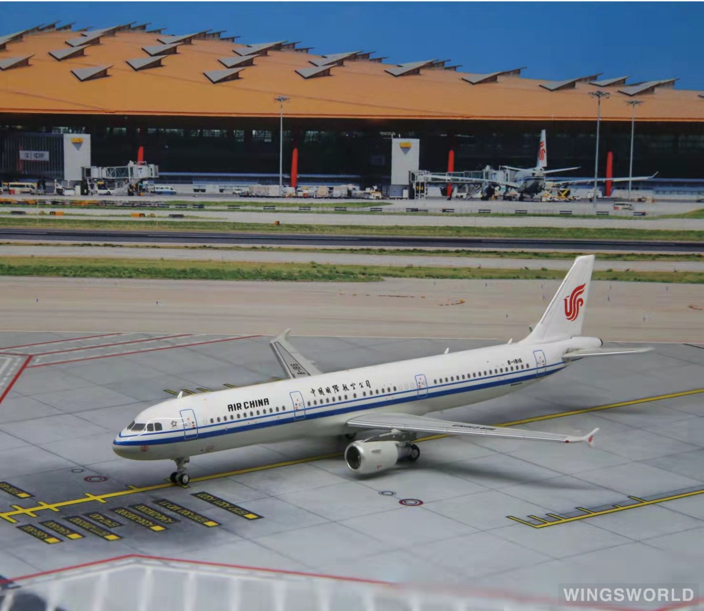 HYJLwings 1:400 HYJL81002 Air China 中国国际航空 Airbus A321 B-1816