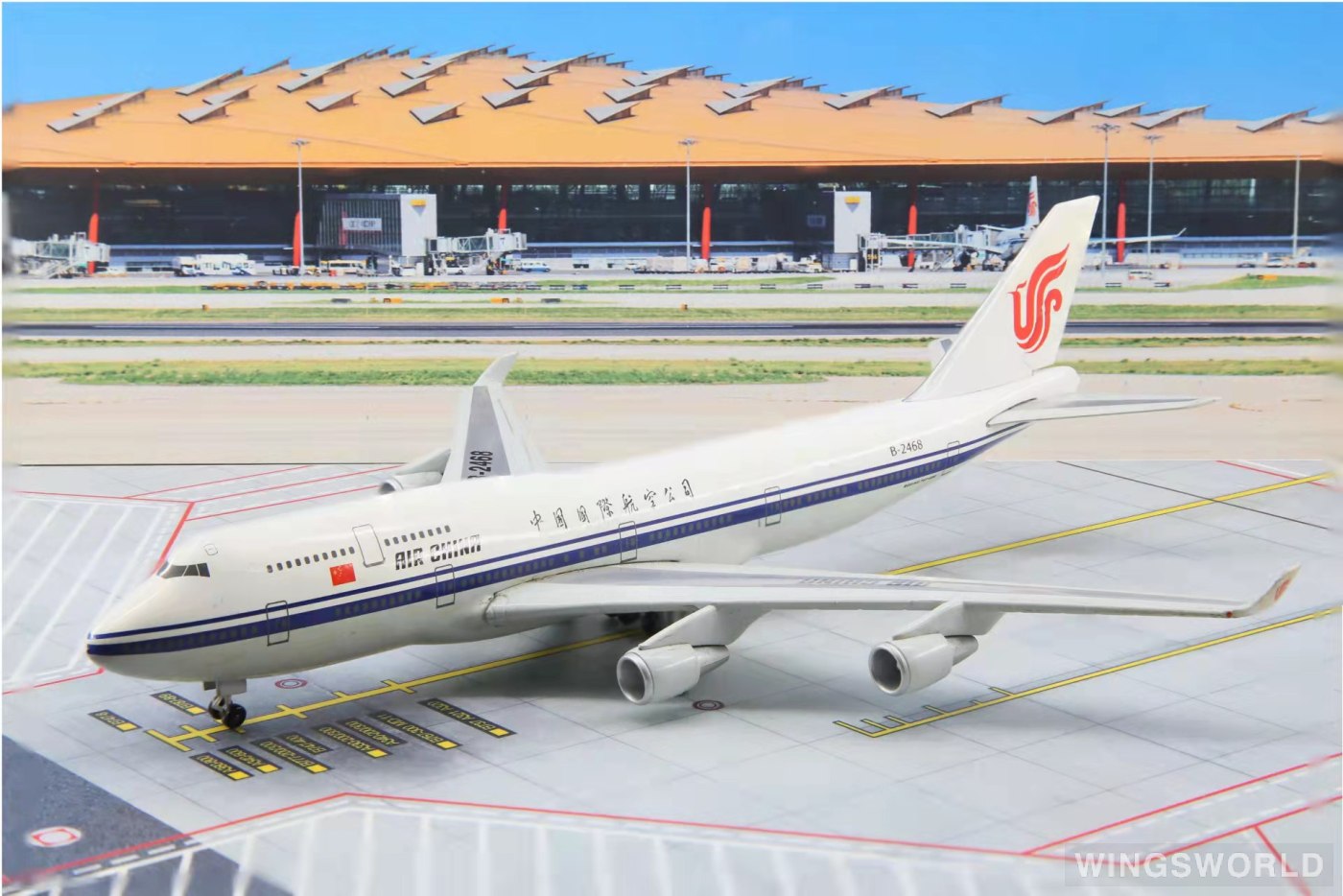 Aero Le Plane 1:400 ALPB2468 Air China 中国国际航空 Boeing 747-400 B-2468