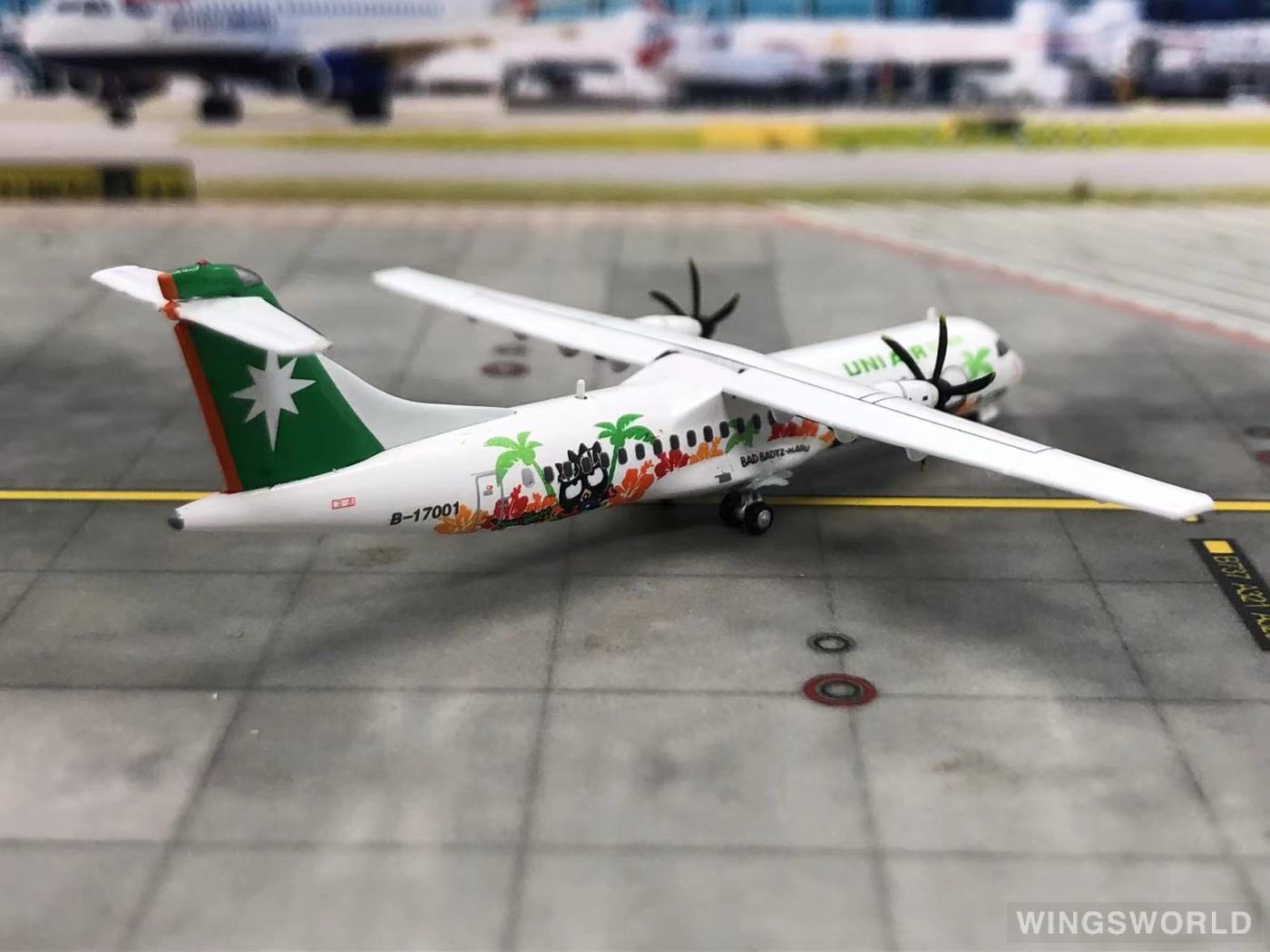 dream air 1:400 dauia001 uni air 立榮航空 atr 72 b-17001