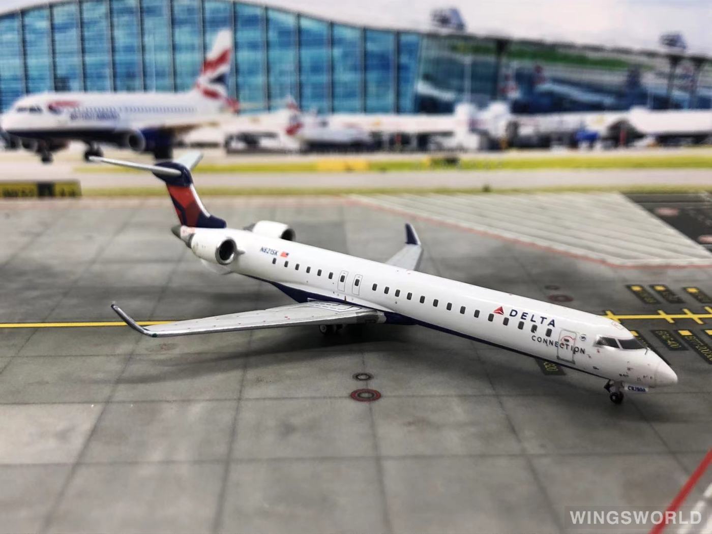 Geminijets 1:400 GJDAL1965 Delta Air Lines 达美航空 Bombardier CRJ900 N821SK