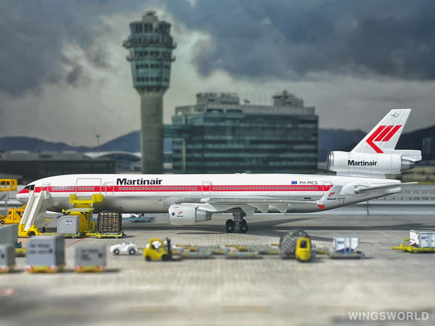 Dragon Models 1:400 55273 Martinair 马丁航空 McDonnell Douglas MD-11 PH-MCS